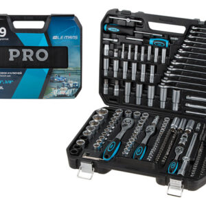 Набор головок и ключей 219пр. 1/4",3/8",1/2" PRO STARTUL LE MANS (PRO-219L)