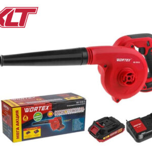 Аккум. воздуходувка WORTEX BB 1518 D в кор. ALL1 XLT SET 18 В, 156 м куб./ч