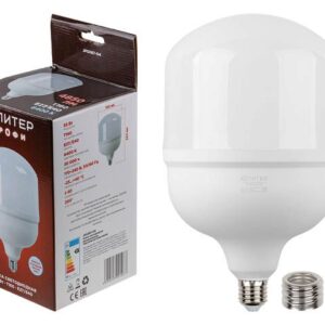 Лампа светодиодная промышл. T160 55 Вт 170-240В E27/E40 6400К ЮПИТЕР