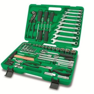 Набор слесарного инстр-та в чем. 80предм. 1/4",1/2", 6гр. TOPTUL