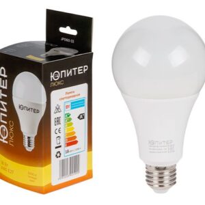 Лампа светодиодная A80 СТАНДАРТ 18 Вт 170-240В E27 3000K ЮПИТЕР ЛЮКС