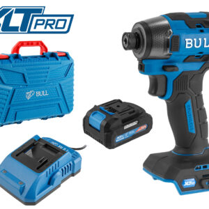 Аккум. ударный гайковерт/винтоверт BULL CID 2218 в чем. XLTpro, SET, БЕСЩЕТ., 18 В, 220 Н*м, 1х4 А*ч