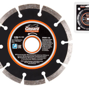 Алмазный круг 125х22 мм универс. сегмент. GEPARD