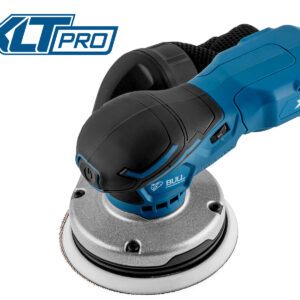 Аккум. эксцентриковая шлифмашина BULL CRS 1218 E в кор. XLTpro SOLO БЕСЩЁТ., 18 В, 125 мм