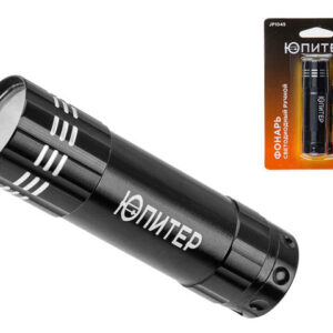 Фонарь ручной светодиодный 1Вт COB 3xAAА ЮПИТЕР