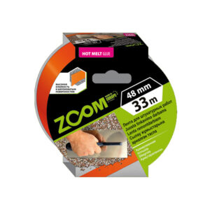 Лента армированная клейкая для штукатурных работ 48ммх33м ZOOM, оранжевая