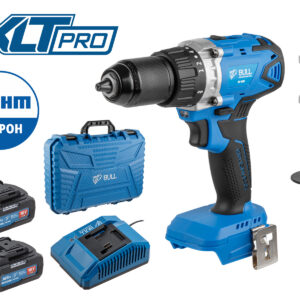 Аккум. дрель-шуруповерт BULL SR 1802 в чем. XLTpro БЕСЩЕТ., 18 В, 80 Н*м, 2*4 А*ч, БЗП 13 мм