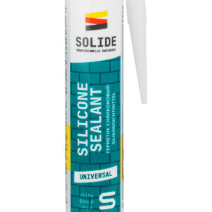 Герметик силиконовый универсальный SOLIDE белый, 280 мл