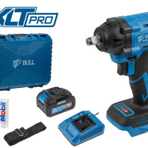 Аккум. ударный гайковерт BULL SC 1804 в чем. XLTpro БЕСЩЕТ., 18 В, 400 Н*м, 1/2", 1х4 А*ч, з/у 4 А