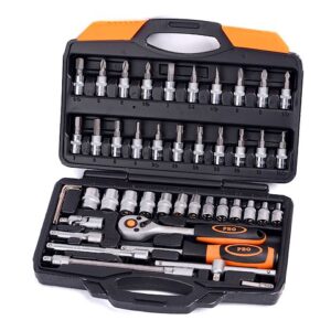 Набор головок и бит 46пр. 1/4" PRO STARTUL (PRO-046)