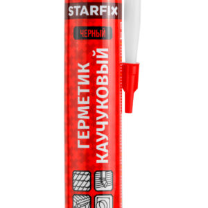 Герметик каучуковый для кровли STARFIX черный, 300мл