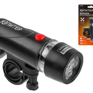 Фонарь велосипедный светодиодный 5LED 4xAAА ЮПИТЕР
