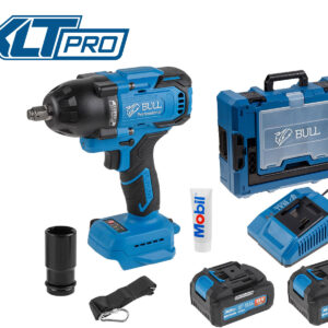 Аккум. ударный гайковерт BULL SC 1807 Xcase, XLTpro, БЕСЩЕТ., 18 В, 750 Н*м, 1/2", 2х4 А*ч, з/у 4 А