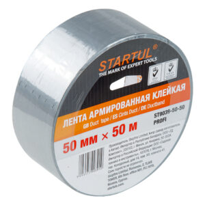 Лента армированная клейкая 50ммх50м STARTUL PROFI (ST9039-50-50)