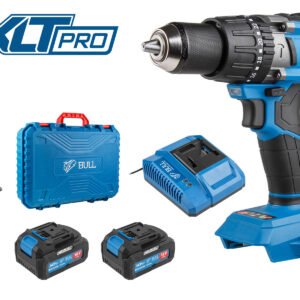 Аккум. дрель-шуруповерт BULL SR 1805 в чем. XLTpro, 2х4 А*ч, БЕСЩЕТ., 18 В, 120 Н*м, БЗП(мет.) 13 мм