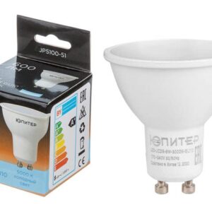 Лампа светодиодная JCDR 8 Вт 170-240В GU10 5000К ЮПИТЕР ЛЮКС