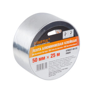 Лента алюминиевая клейкая 50ммх25м STARTUL PROFI (ST9037-50-25)