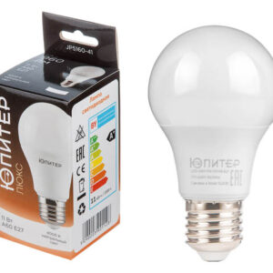 Лампа светодиодная A60 СТАНДАРТ 11 Вт 170-240В E27 4000К ЮПИТЕР ЛЮКС