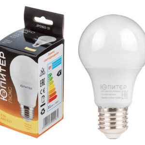 Лампа светодиодная A60 СТАНДАРТ 11 Вт 170-240В E27 3000К ЮПИТЕР ЛЮКС