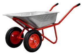 Тачка строительная ECO WB201-2 (90л, 200кг, 2 пневмоколеса 3.25-8)