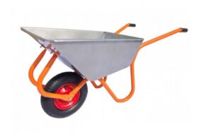 Тачка строительно-садовая ТССР-1П (120л, 240 кг, 1 пневмоколесо 400х90мм, вес 15 кг)