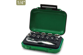 Набор головок MINI 1/4" 4-13мм 13предм. 6гр. TOPTUL