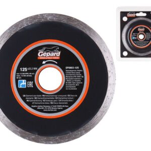 Алмазный круг 125х22 мм по керамике сплошн. GEPARD