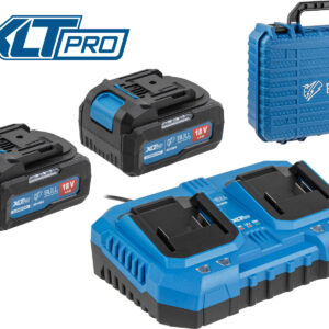 Набор аккумулятор 2х4 А*ч и зарядное устройство 2х4 А BULL XLTpro в чем. SET