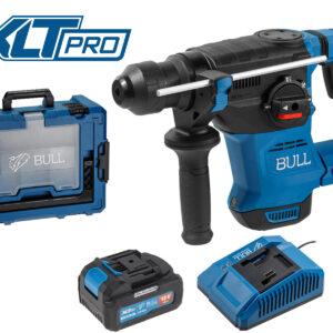 Аккум. перфоратор BULL CBH 1826 Xcase, XLTpro, БЕСЩЕТ., 18 В, 2.6 Дж, 26 мм, 1x4 А*ч, з/у