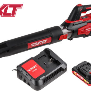 Аккум. воздуходувка WORTEX BB 2018 D ALL1 XLT SET 18 В, 2 Ач акб, макс.объём 570 м куб/ч