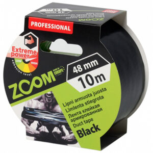 Лента армированная клейкая 48ммх10м ZOOM