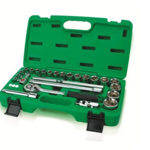 Набор головок 1/2" 8-32мм 28предм. 6гр. TOPTUL