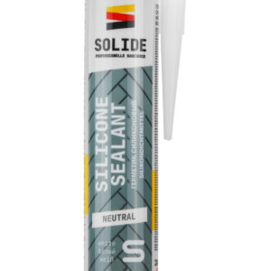 Герметик силиконовый нейтральный SOLIDE белый, 280 мл