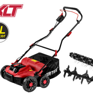 Аккум. аэратор-скарификатор WORTEX CAE 3736 ALL1 XLT SOLO БЕСЩЁТ.ДВИГ., 18В+18В, шир. 37 см