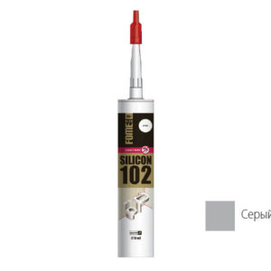 Герметик силиконовый санитарный FOME FLEX "SANITARY SILICON 102" (сер.) 310мл