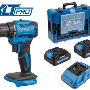 Аккум. дрель-шуруповерт BULL SR 1804 Xcase XLTpro БЕСЩЕТ., Импульс., 18 В, 45 Н*м, 2х2 А*ч, з/у 2 А