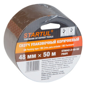 Скотч упаковочный коричневый 48ммх50м STARTUL PROFI (ST9042-2-48-50)