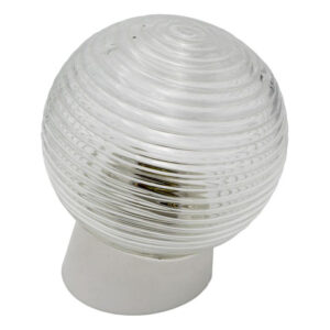 Светильник шар стекло/белый/наклонный 60Вт, IP20 (НБП 01-60-004) Юпитер