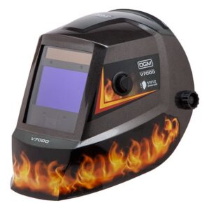 Щиток сварщика с самозатемняющимся светофильтром DGM V7000 (пламя)