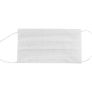 Маска защитная, спанбонд, белая  (3шт)